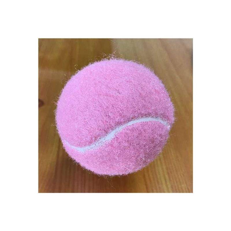 6 balls multi -color tennis pink white tennis color props tennis children red ball orange tennis