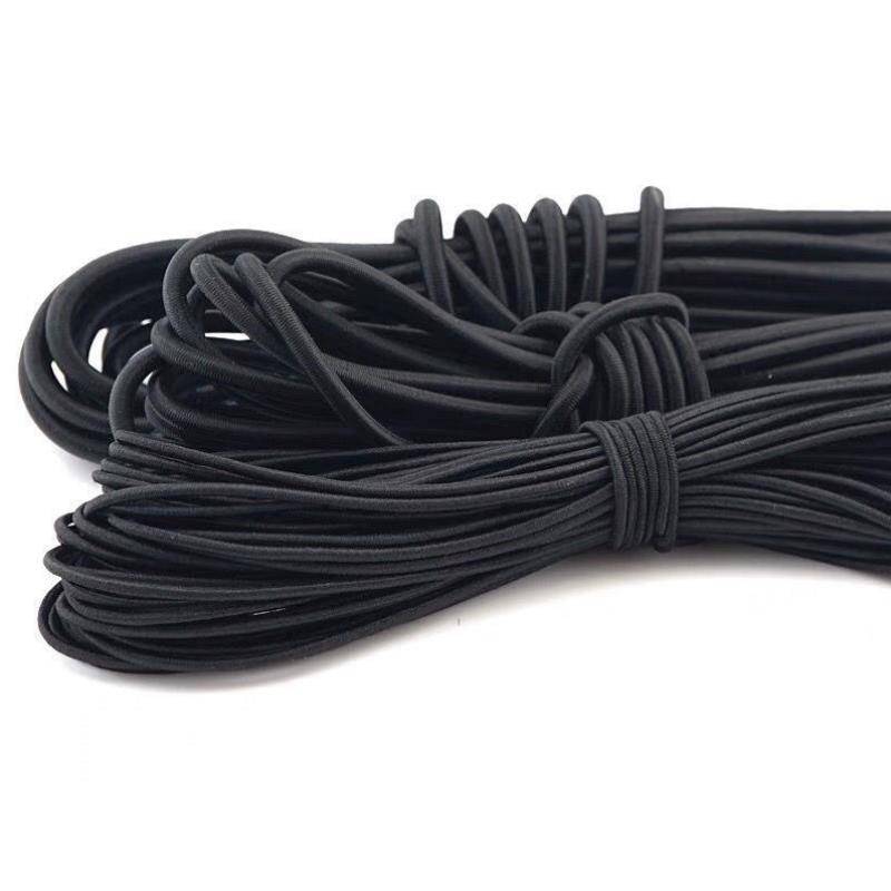 Tennis Fitness Glore Coat Line High Elastic Rope Dump the Balm Back Spare Black Black Round Tight Tight Rubbing Rope