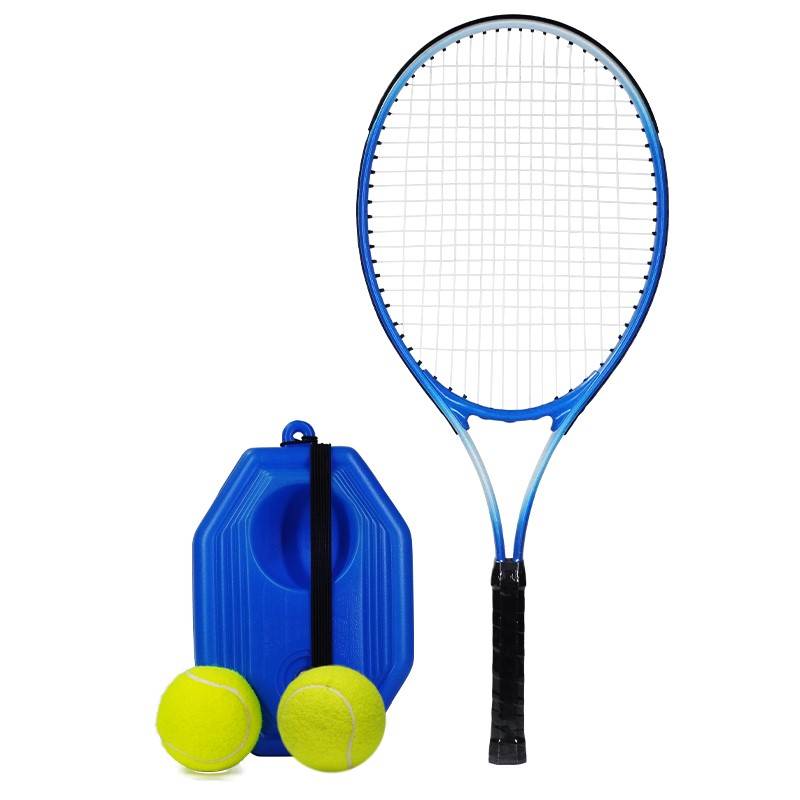 Tennis training device single played jjjip belt line single self -practitioner double fixed tennis racket children's elasticity