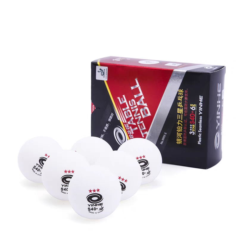 Genuine Galaxy table tennis seamless ball new material 40+ Samsung ball 3 star plastic ball professional competition provincial team use