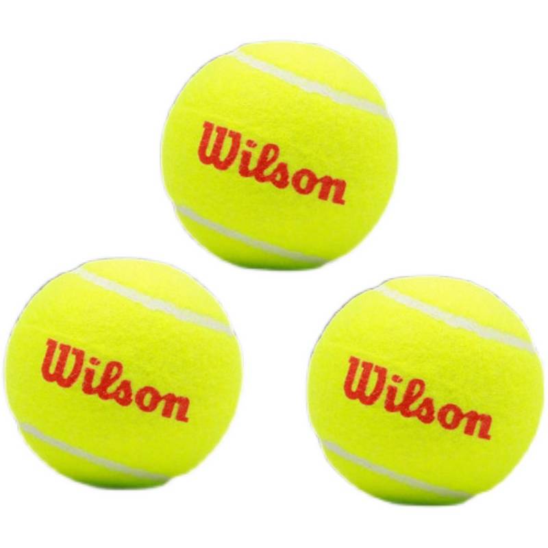 Wilson Wilson's positive red ball orange ball beginner low -pressure and small yellow people joint training children's tennis