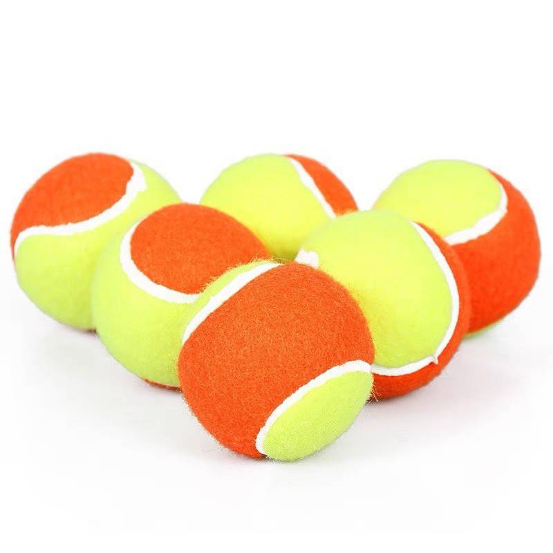 Children's beginner transition soft decompression red ball orange ball green ball three -color ball training competition tennis