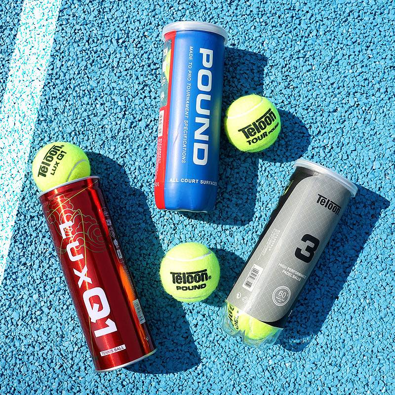 TELOON Tianlong game tennis Pound 3 combination of canned whole field high bombs high -play professional training ball