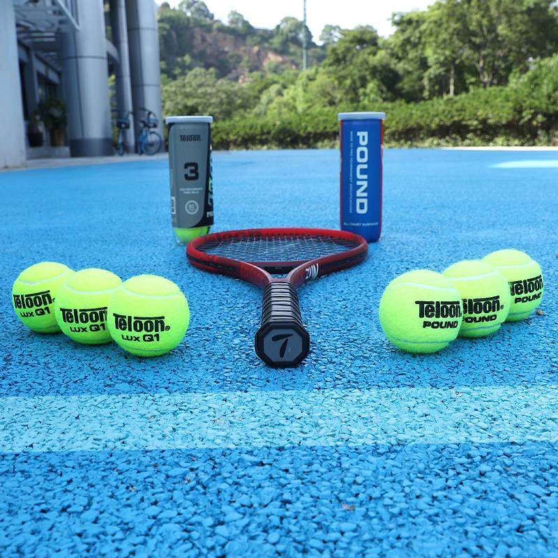 TELOON Tianlong game tennis Pound 3 combination of canned whole field high bombs high -play professional training ball