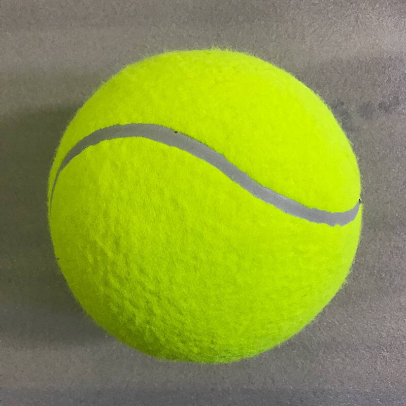 high bombs training against tennis size tennis signature inflatable pet big tennis dog tennis display