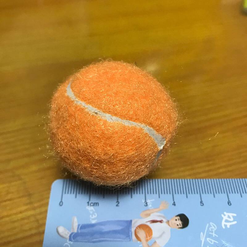 4CM LIGHT ORANGE TENNIS SINGLE