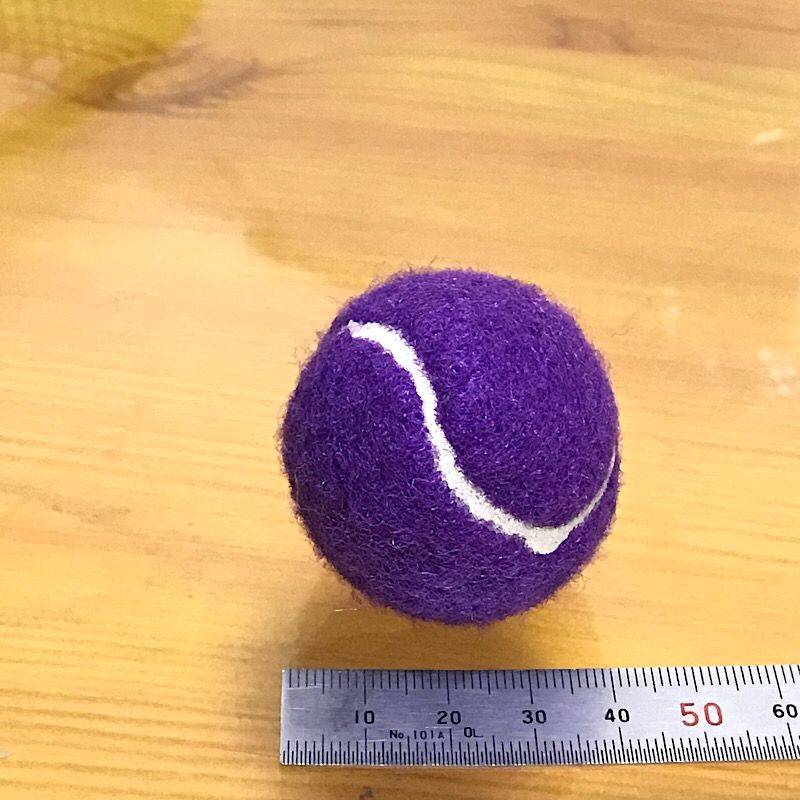 4CM PURPLE TENNIS BALL