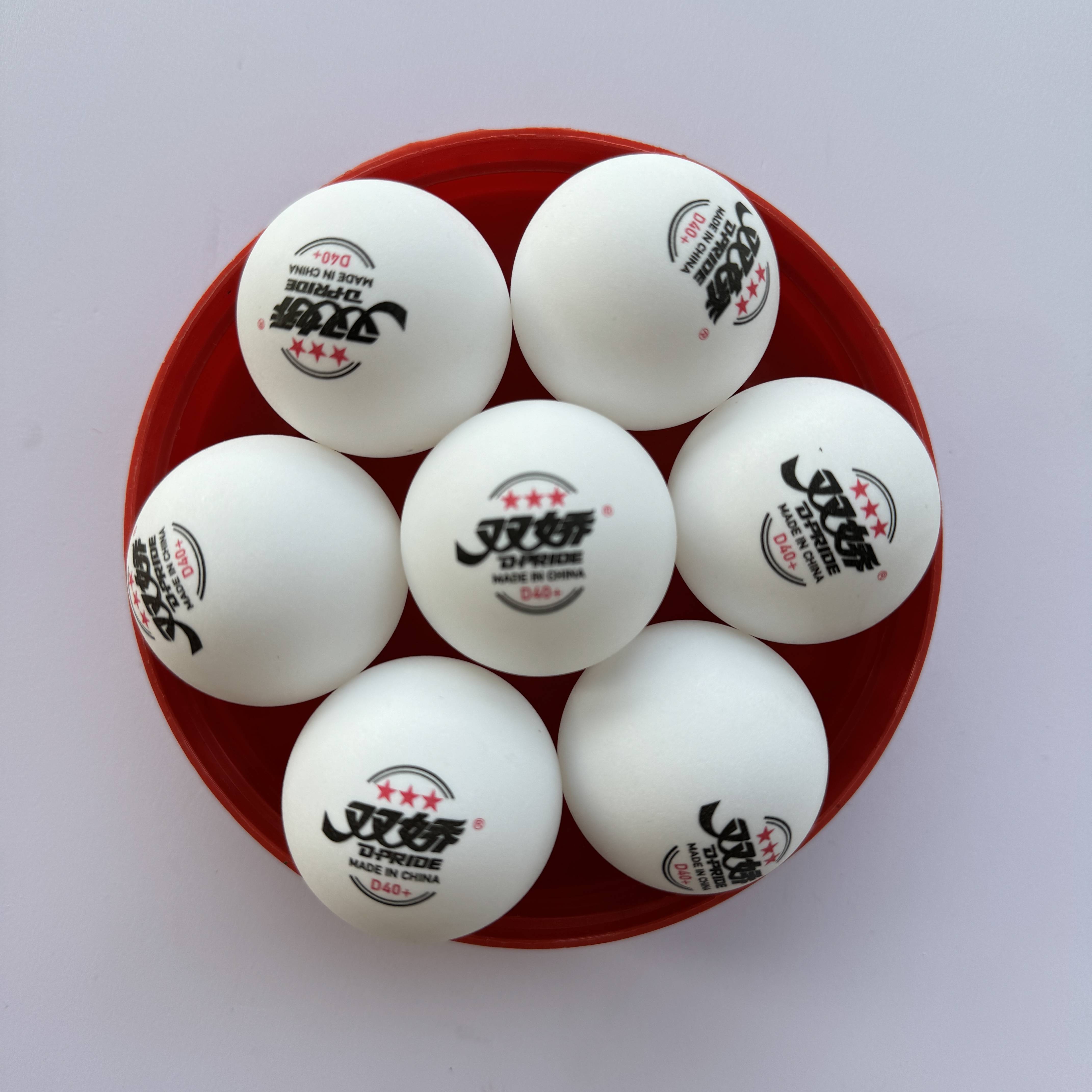 Double Jiao Table Tennis Samsung Standard Competition Training for indoor children white soldiers