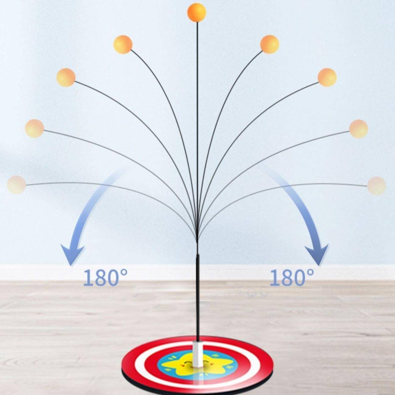 Table tennis training device Professional edition adults use suspended vision single player back to players fixed player
