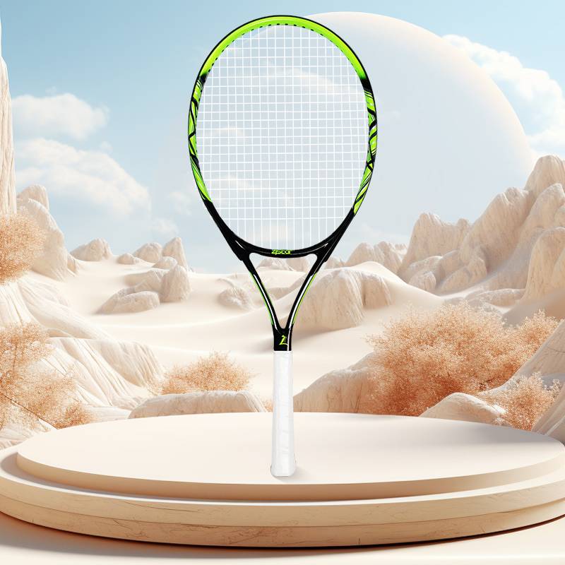 Play a person from the first scholar, the child shoots the ball practice, the player is played with the line, the single -player ball practice tennis training set