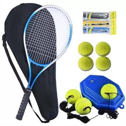 Tennis racket beginner college student tennis training device alloy training double single tennis belt line rebound set