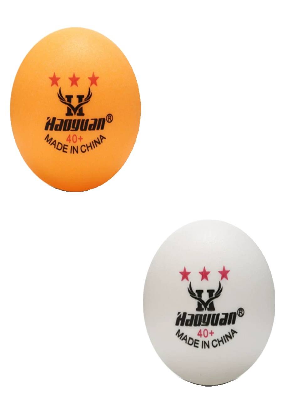 Haoyuan table tennis genuine three -star interior and outward training for adult competitions 40+ new materials table tennis