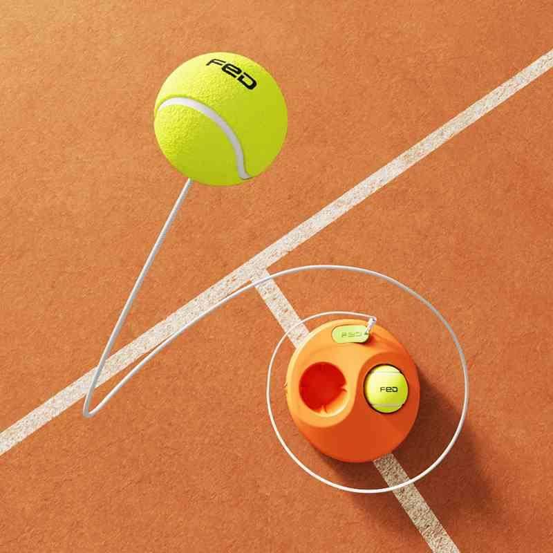Tennis rebound training device lightweight entry aluminum alloy tennis racket single tennis training device set
