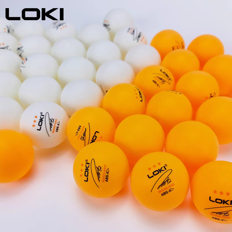 LOKI Thunder Table Tennis Three -Star Training New Materials 40+ Playing Game Professional Multi -Solders Ball Ball