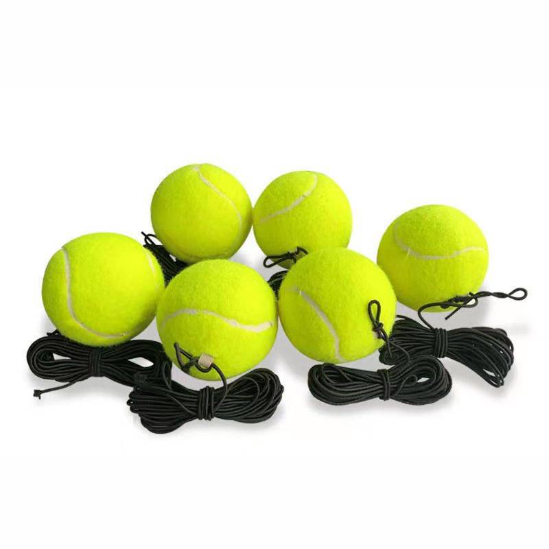 High-pressure high-tension tennis kickback trainer with three colours to play with wired tennis single-person tennis