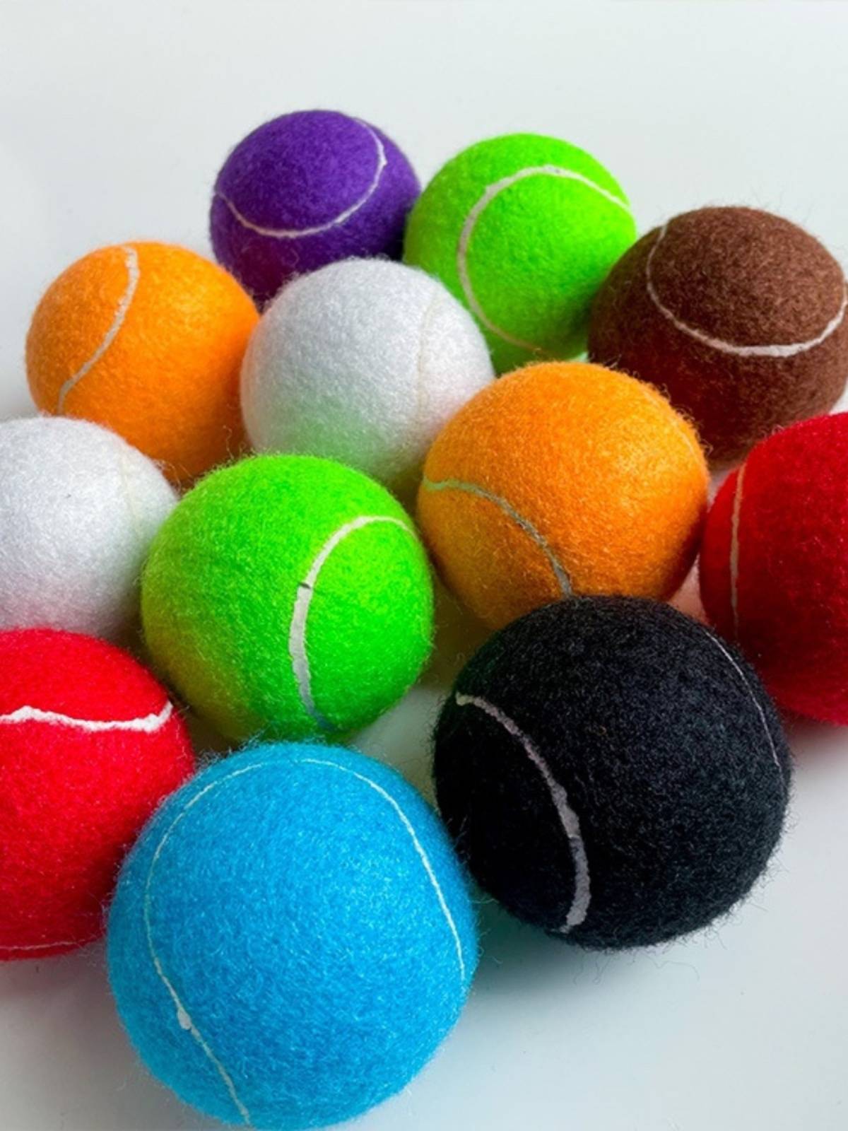 20 tennis training ball children dog dog bite tennis beginner high elastic exercise massage fitness ball