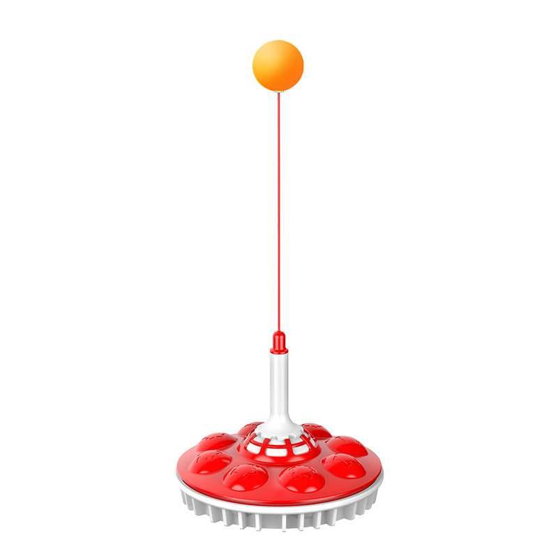 The new fifth -generation table tennis training device household suction cup self -training elastic soft shaft children parent -child practitioner