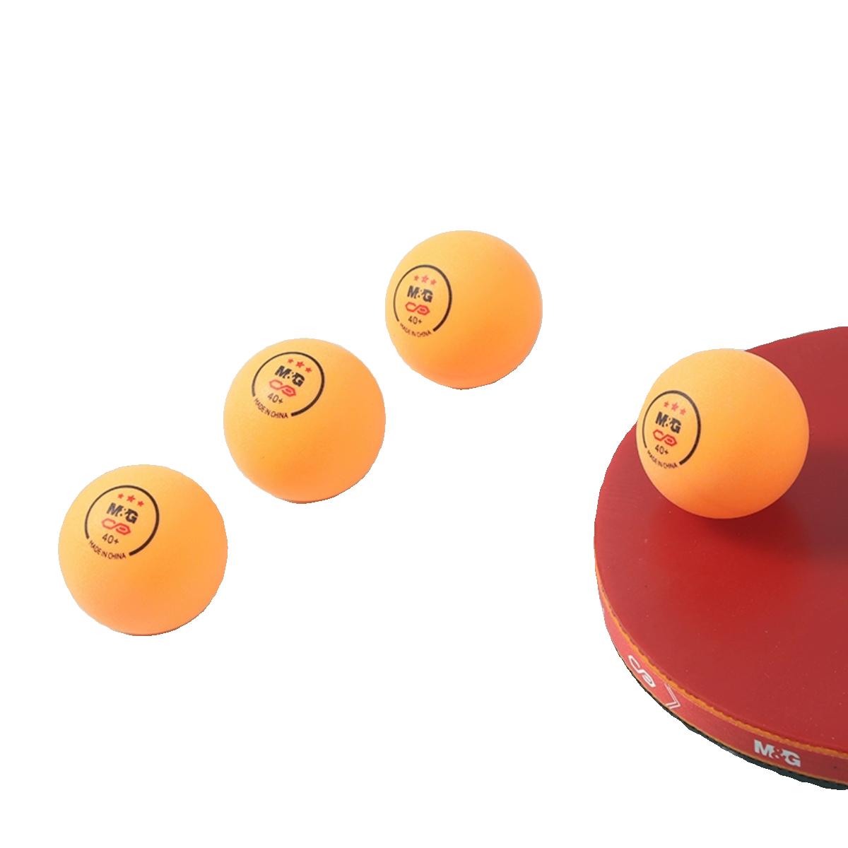 Chenguang Sanxing Table Tennis 6 Competition Professional 1st Star -Picking ABS New Materials 60 Pack 40+ Training Ball