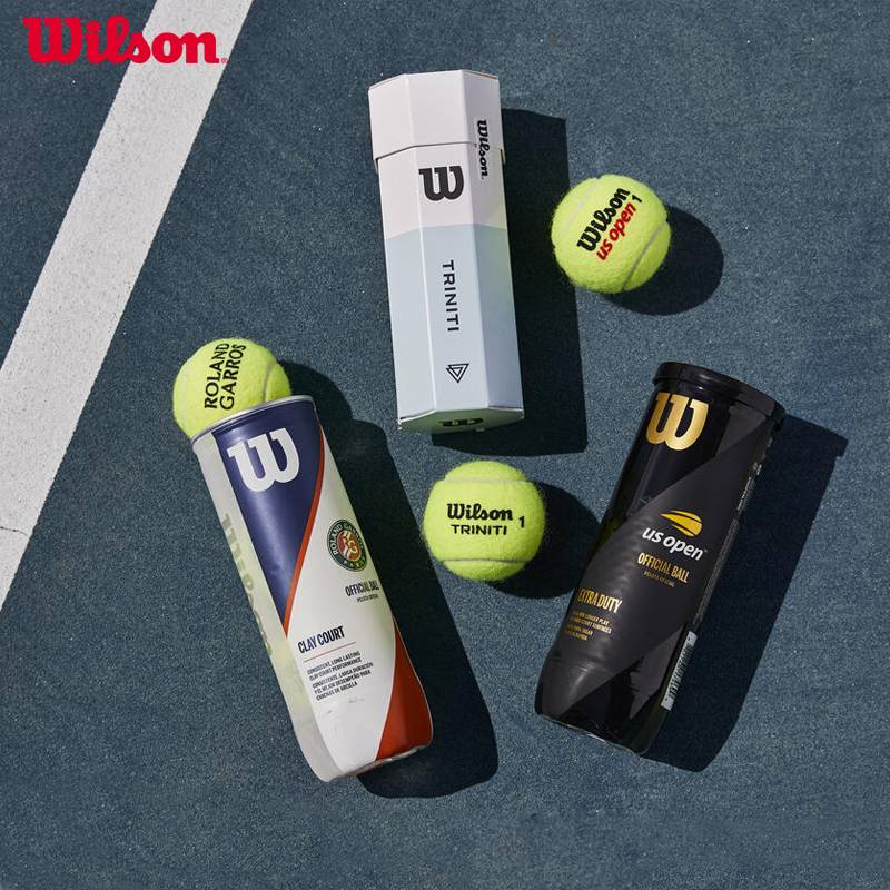 Wilson Wilsheng Children's Practice Training Ball Welson US Open Method Network Professional Competition Tennis 3 Package