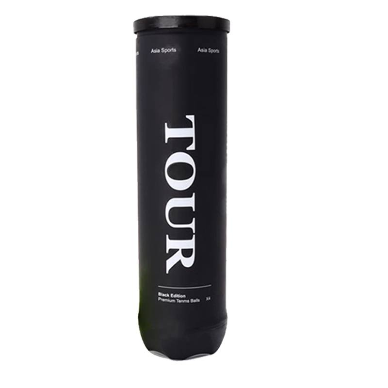 Kanon Kanglong crown black pot TUOR Sodling Memphis Open tennis game ball training white can
