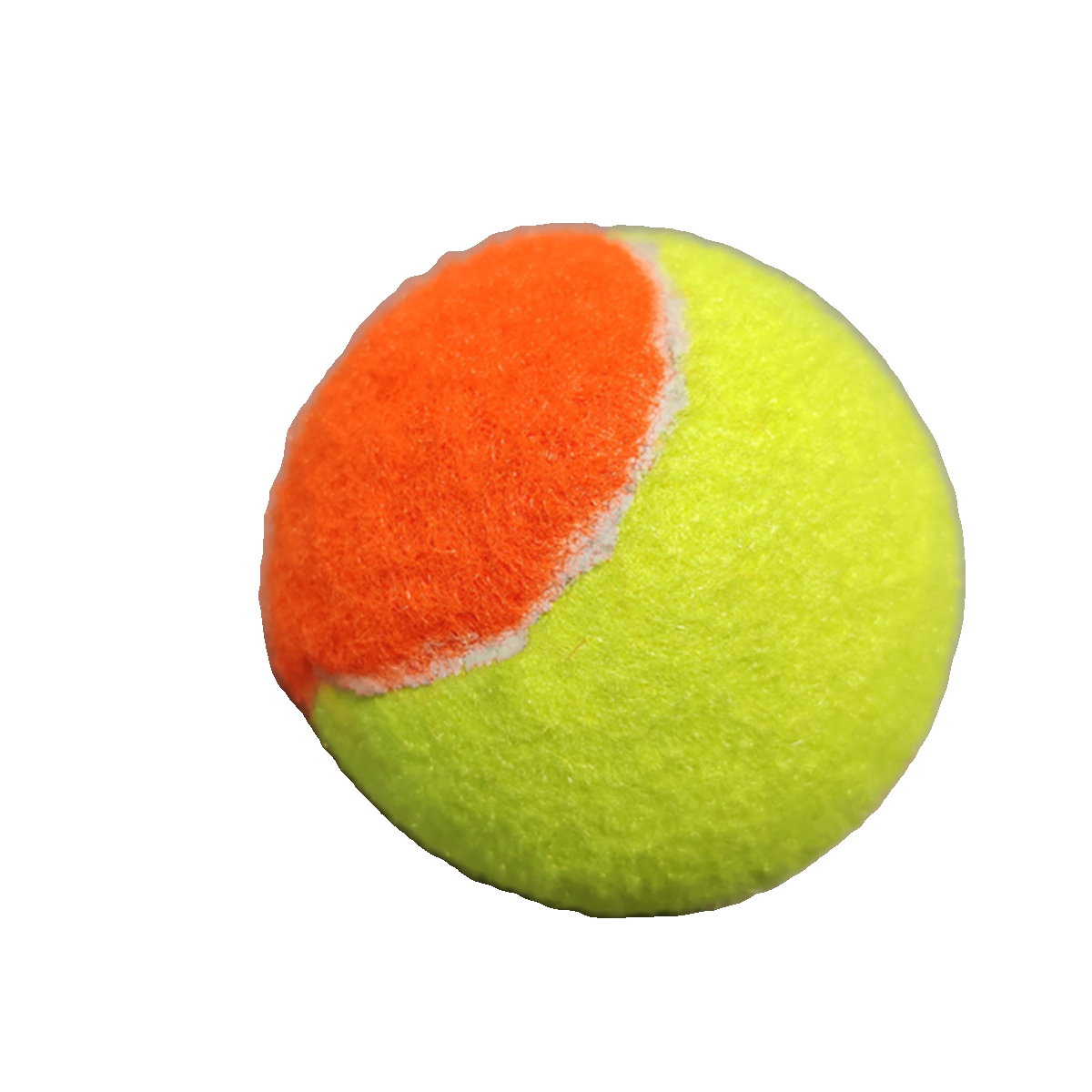 Children's tennis training decompression soft transition tennis young adolescent short tennis low -pressure orange big red ball