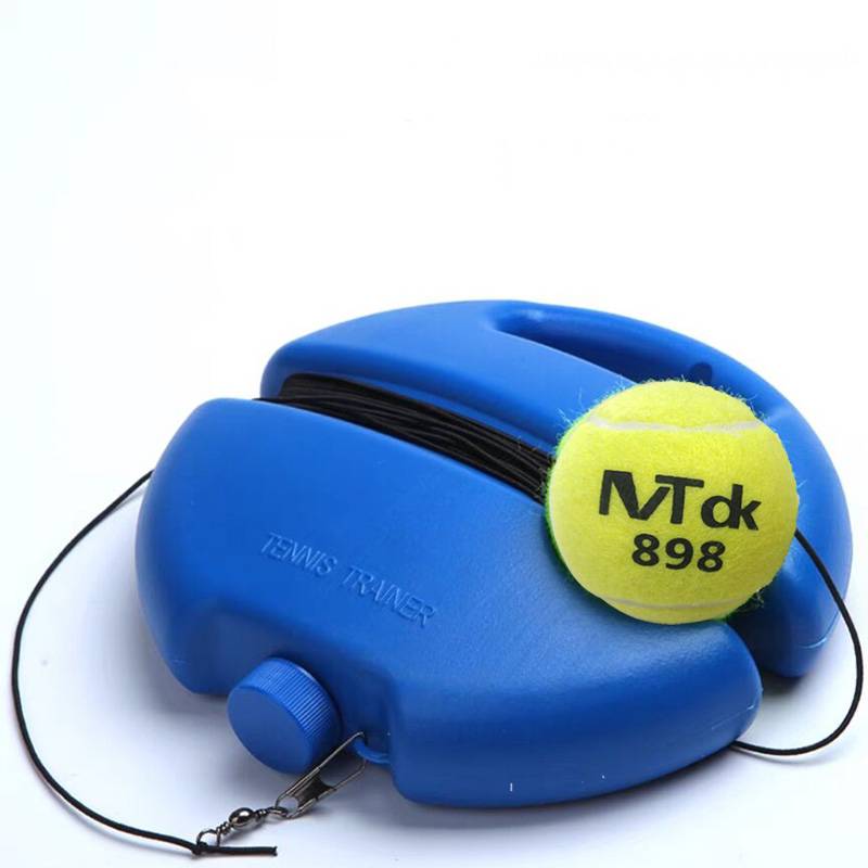 Tennis training device single played bouncing belt line tennis tie high -bottom force rubber band resistance to fixation background ball bombers