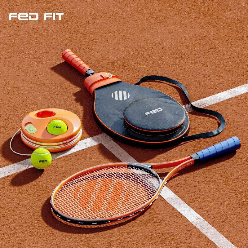 Philton customizes two high-string tennis tennis with a rope back to the field