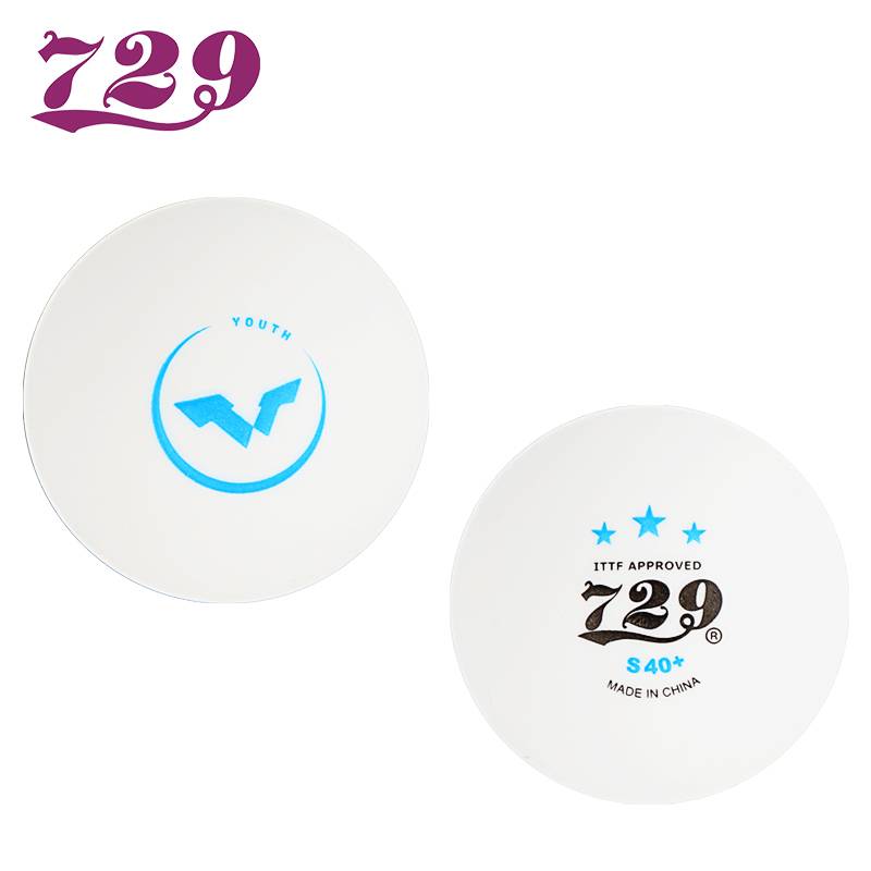 New 2023 friendship table tennis three -star S40+game for troops seamless balls new materials 3 stars 40