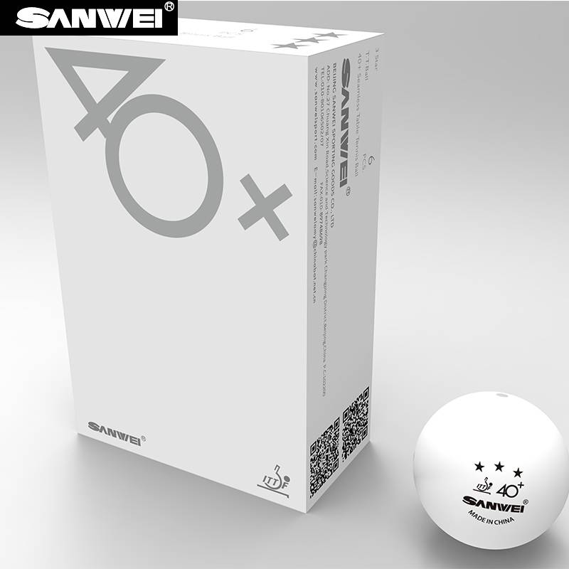 Railway Table Tennis Three -dimensional two -star dual color ball Samsung 3 star table tennis with sewing ball 40+ new materials ABS