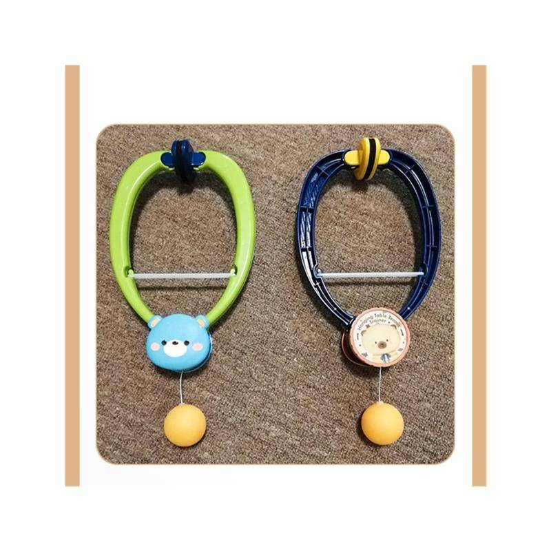 Children interactive simple single hanging table tennis indoor sports training device to improve sensor training hand -eye coordination