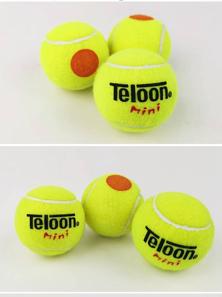 TELOON Tenlong Children's Tennis Orange Ball Transition Pack 50%Decreased Beginner Training Big Red Ball Green Package
