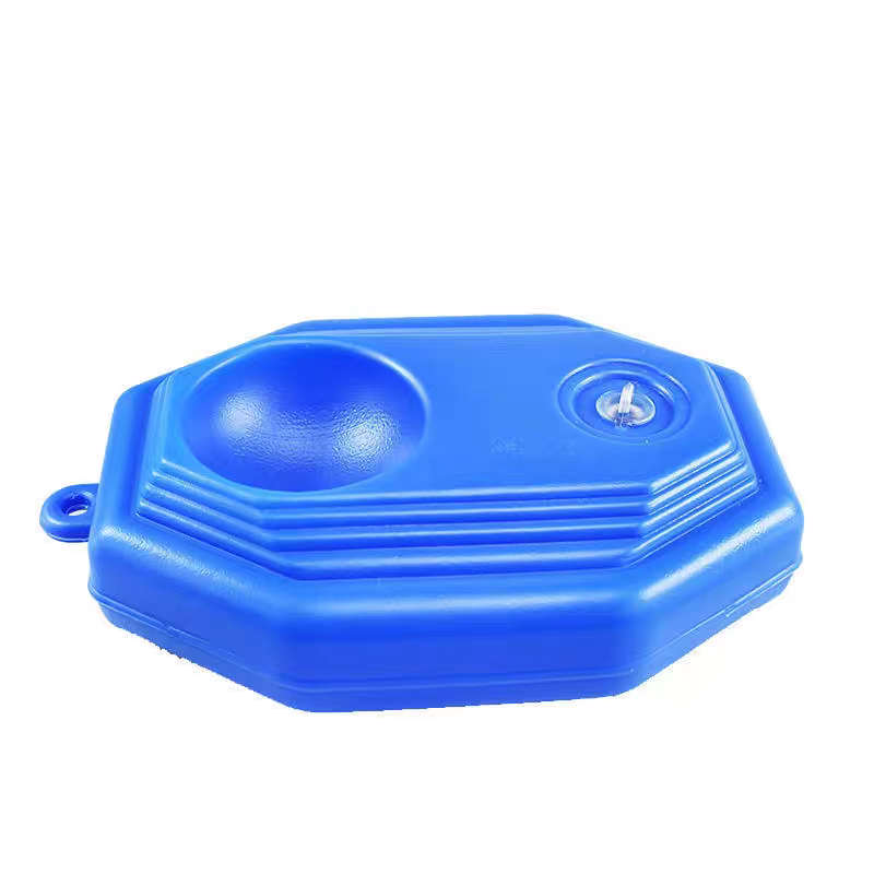 One blue base
