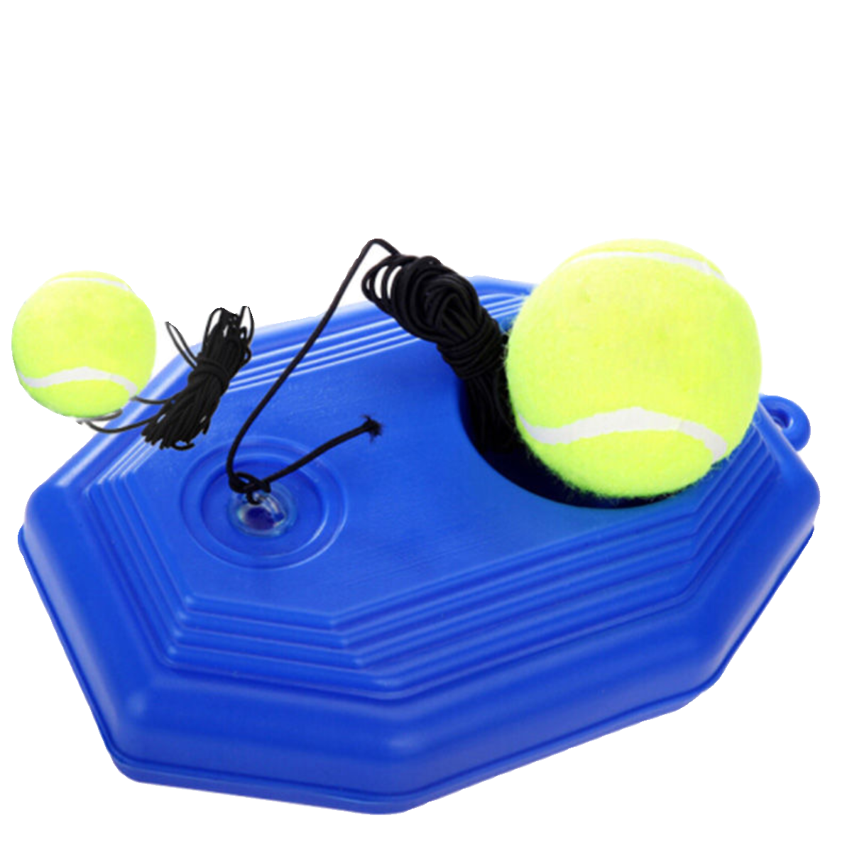 High-ball tennis trainers with ropes and ropes