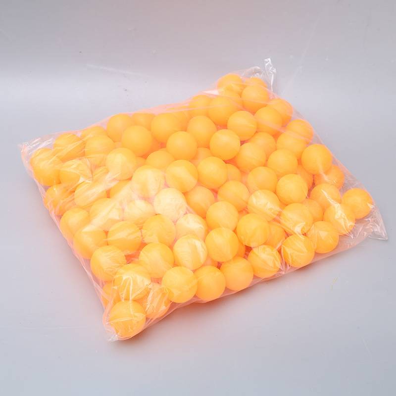 Red Shuangxi DHS Dajer Children's Adult Patient Pattlement Training Ball Yellow and White One Star 60 Tennis Table Tennis