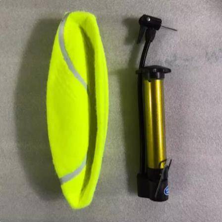 BIG TENNIS 20CM WITH GAS CYLINDERS INFLATING THEMSELVES