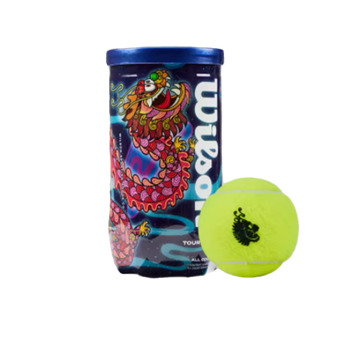 Wilson Wilsheng official 2024 Dragon Nian Limited tennis accessories 2 installed tennis collection gift commemorative model
