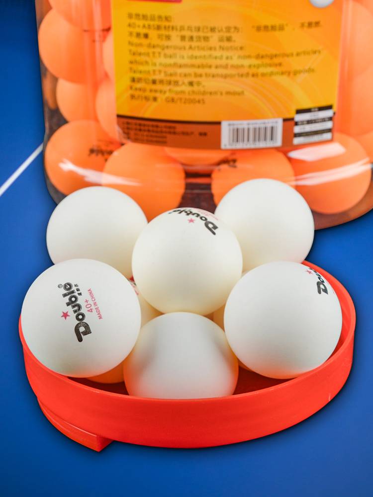 Genuine Table Tennis New Materials 40+ Amateur Training Game 60 Series Big Barrels