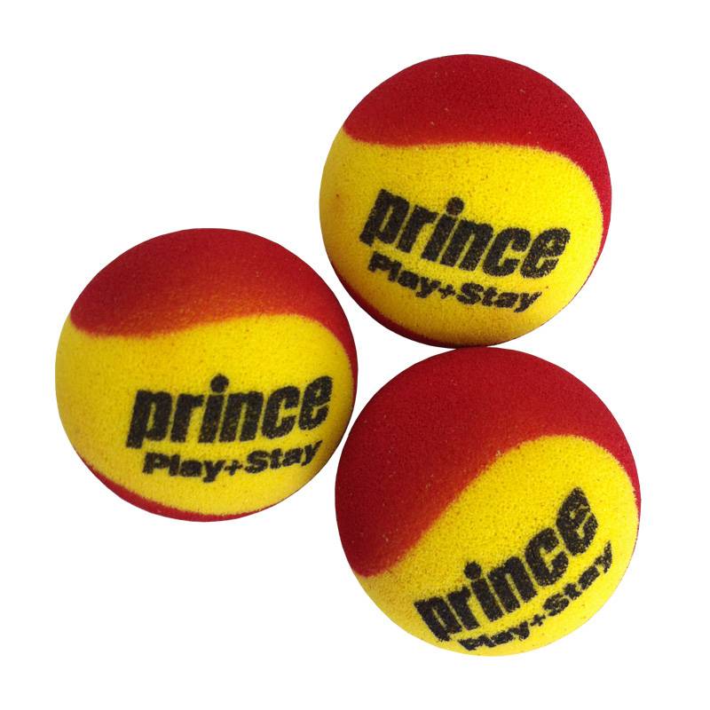 Prince Prince Tennis Sponge Ball Youth Children's Tennis Big Red Ball 3 Speed ​​and Environmental Protection 3 