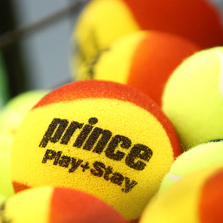 Prince Prince Tennis Sponge Ball Youth Children's Tennis Big Red Ball 3 Speed and Environmental Protection 3