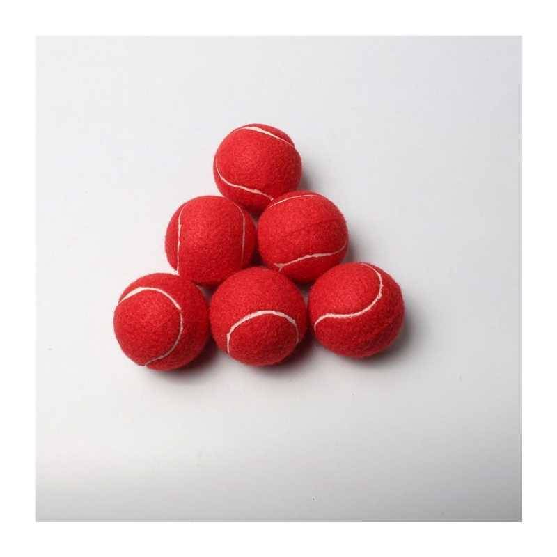 Red tennis color decompression low bomb tennis laundry massage Teddy Corgi pet tennis called ball 