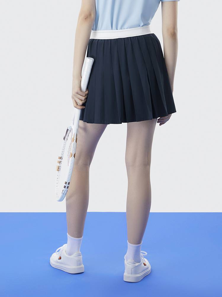 ELLESSE small shell official flagship tennis professional half skirt female 24 summer new quick -drying sports fitness skirt