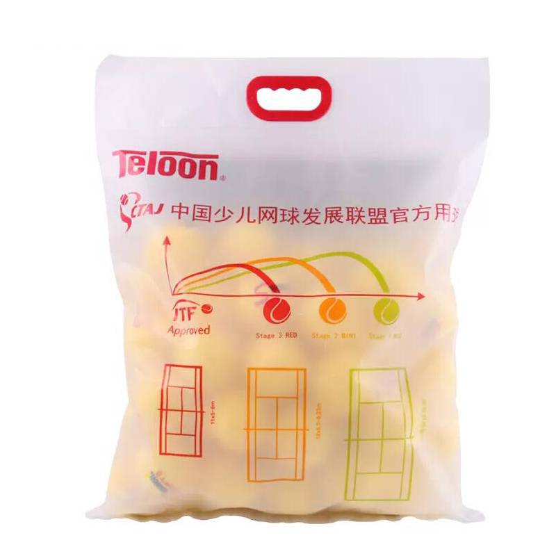 TELOON/Dragon Sponge Tennis Youth Children's Tennis National Short Tennis Soft 3 -year -old Sponge Ball