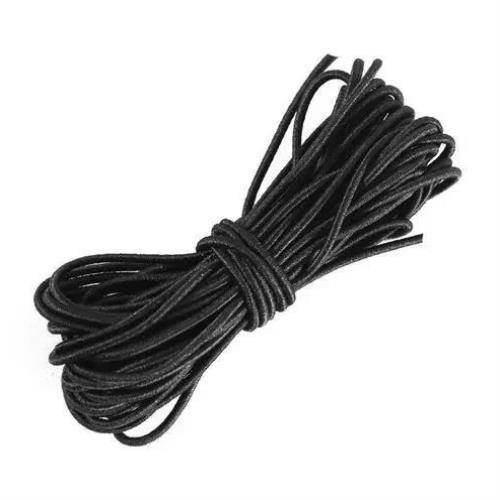 Tennis rubber band fitness ball elastic rope throwing ball spare line replace rope extended bleeding black round loose tights