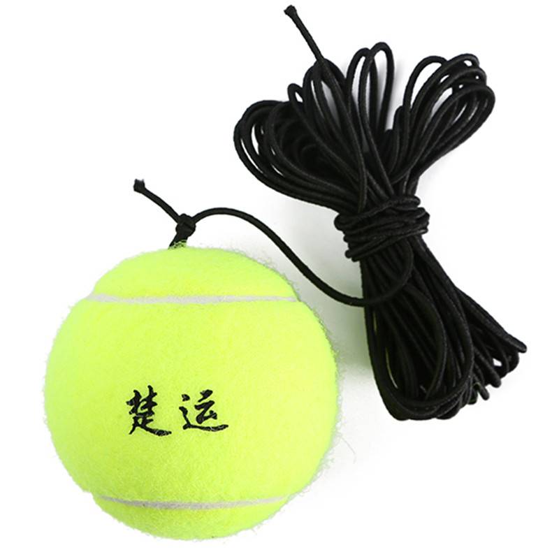 Chu Yunjun's single -person single -player line tennis rebound training with rope tennis and high elasticity, one person played by one person