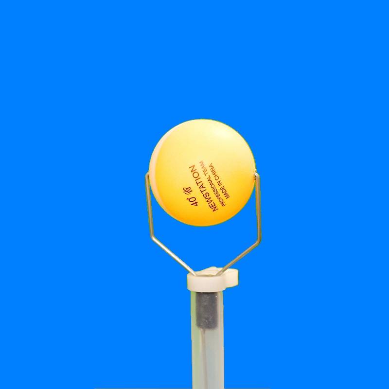 Table tennis training device ball practitioner practitioner method movement action setting 75 cm pole table large table clamp speed deformation version
