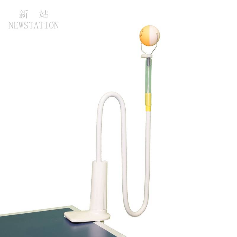 Table tennis training device ball practitioner practitioner method movement action setting 75 cm pole table large table clamp speed deformation version