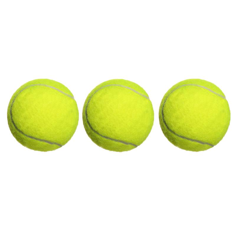 3 primary training tennis balls