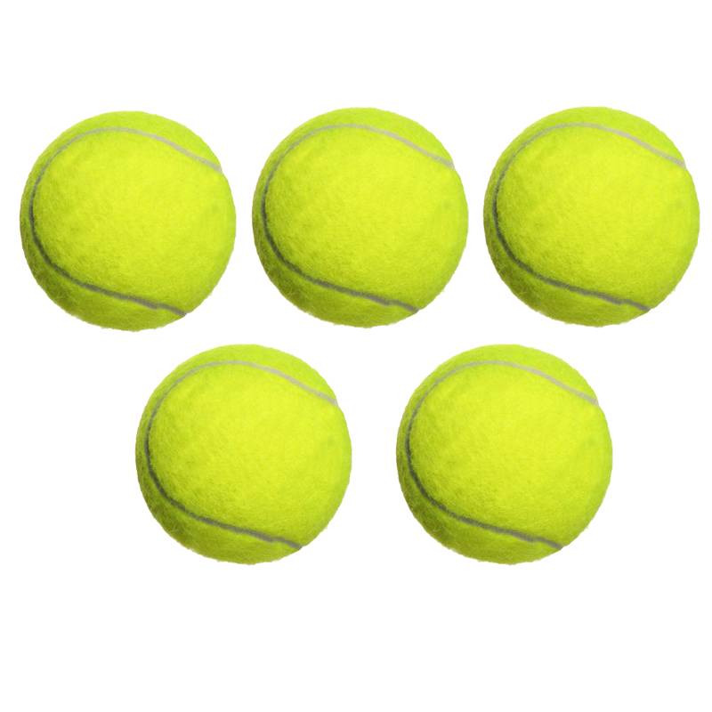 5 primary training tennis balls