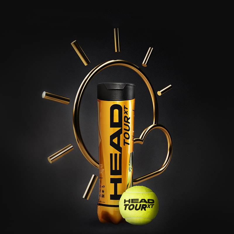Head Hede Golden Tennis Tennis Genuine Tour XT/Team competition tennis play tutoring training ball bucket