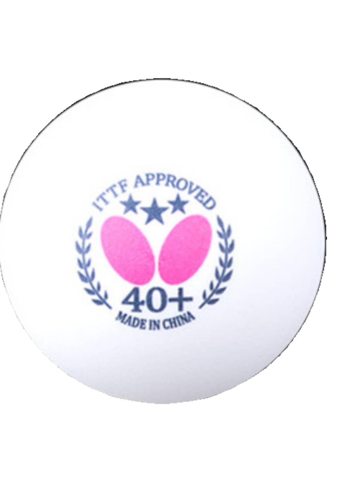 Butterfly Samsung, a box of 3 new ping -ping -pong materials 40+ playing game white and yellow ball